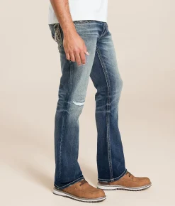 Buckle Black Vintage Three Boot Stretch Jean Parkhurst