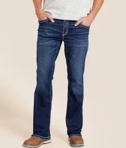 Buckle Black Vintage Three Boot Stretch Jean Oversight Clearance
