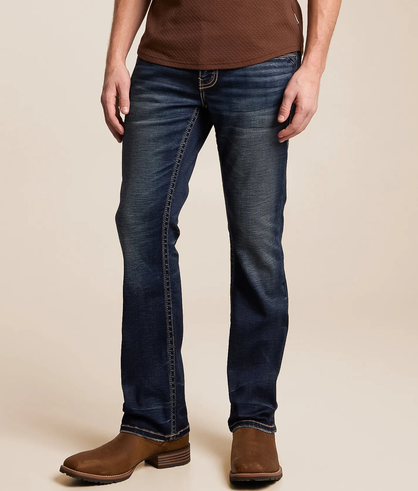 Buckle Black Vintage Three Boot Stretch Jean Alvarado Clearance