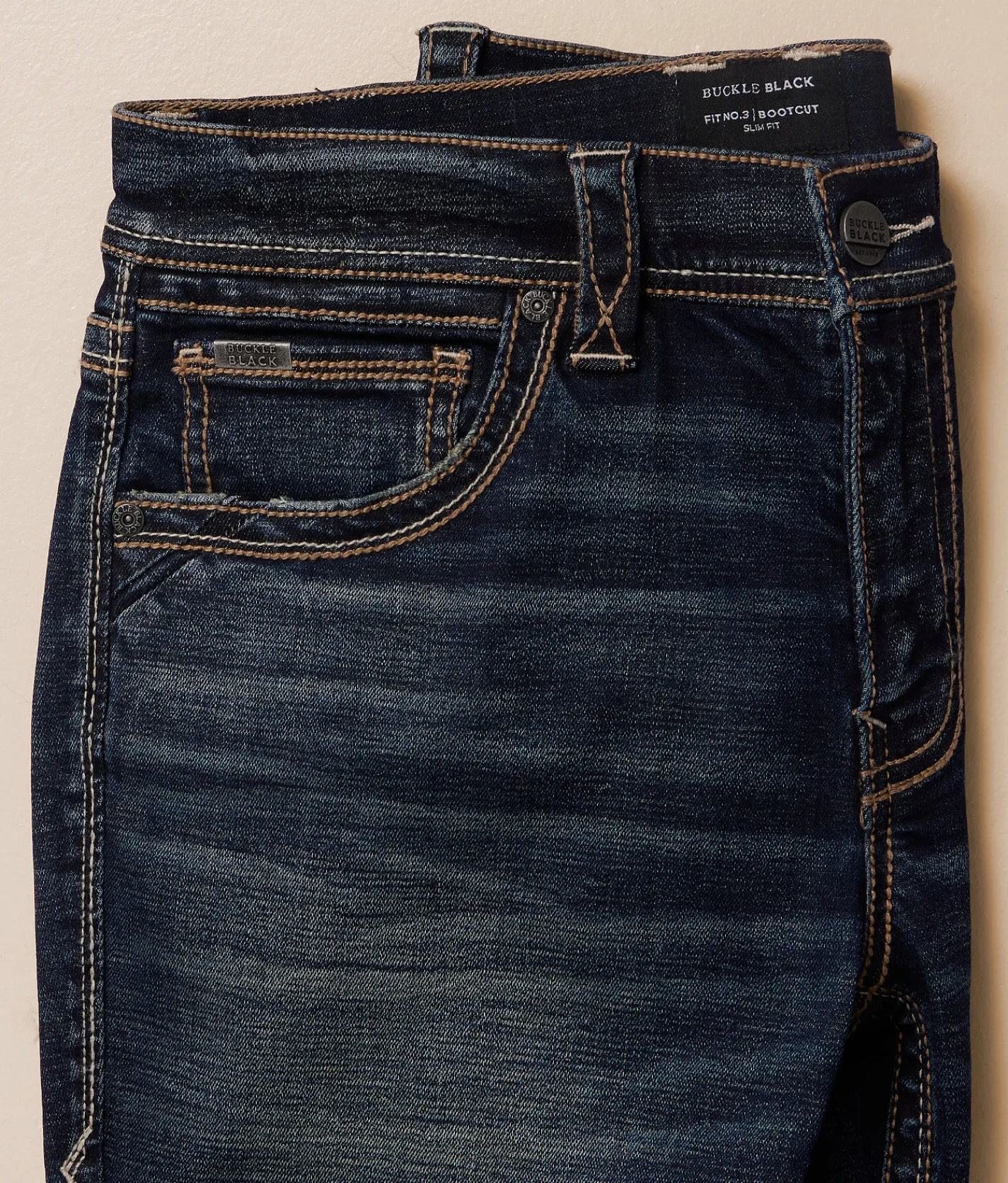 Buckle Black Vintage Three Boot Stretch Jean Alvarado Clearance