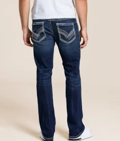 Bottoms | Buckle Black Vintage Three Straight Stretch Jean Pecos