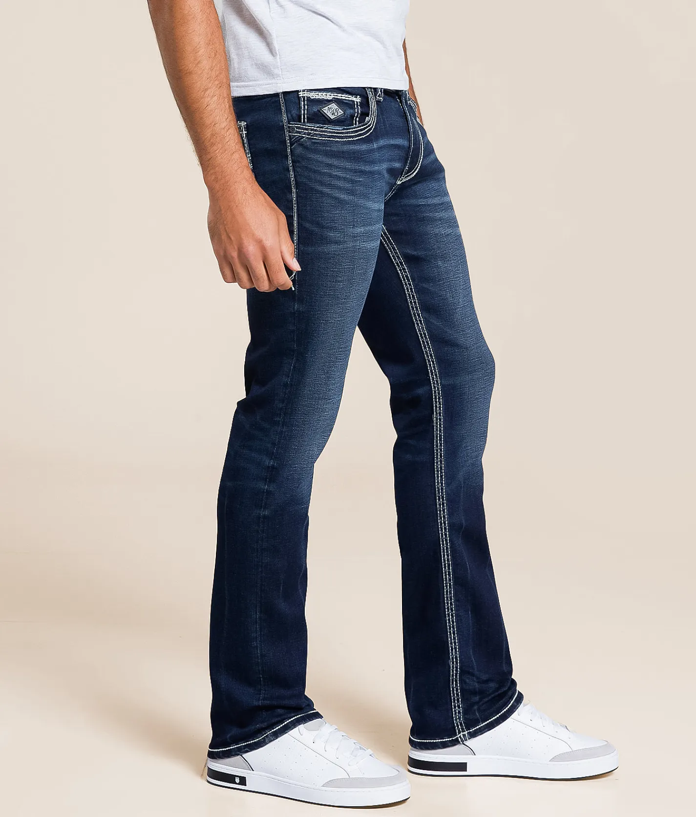 Bottoms | Buckle Black Vintage Three Straight Stretch Jean Pecos