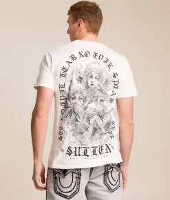 Graphic T-Shirts | Sullen Virtue T-Shirt Antique White