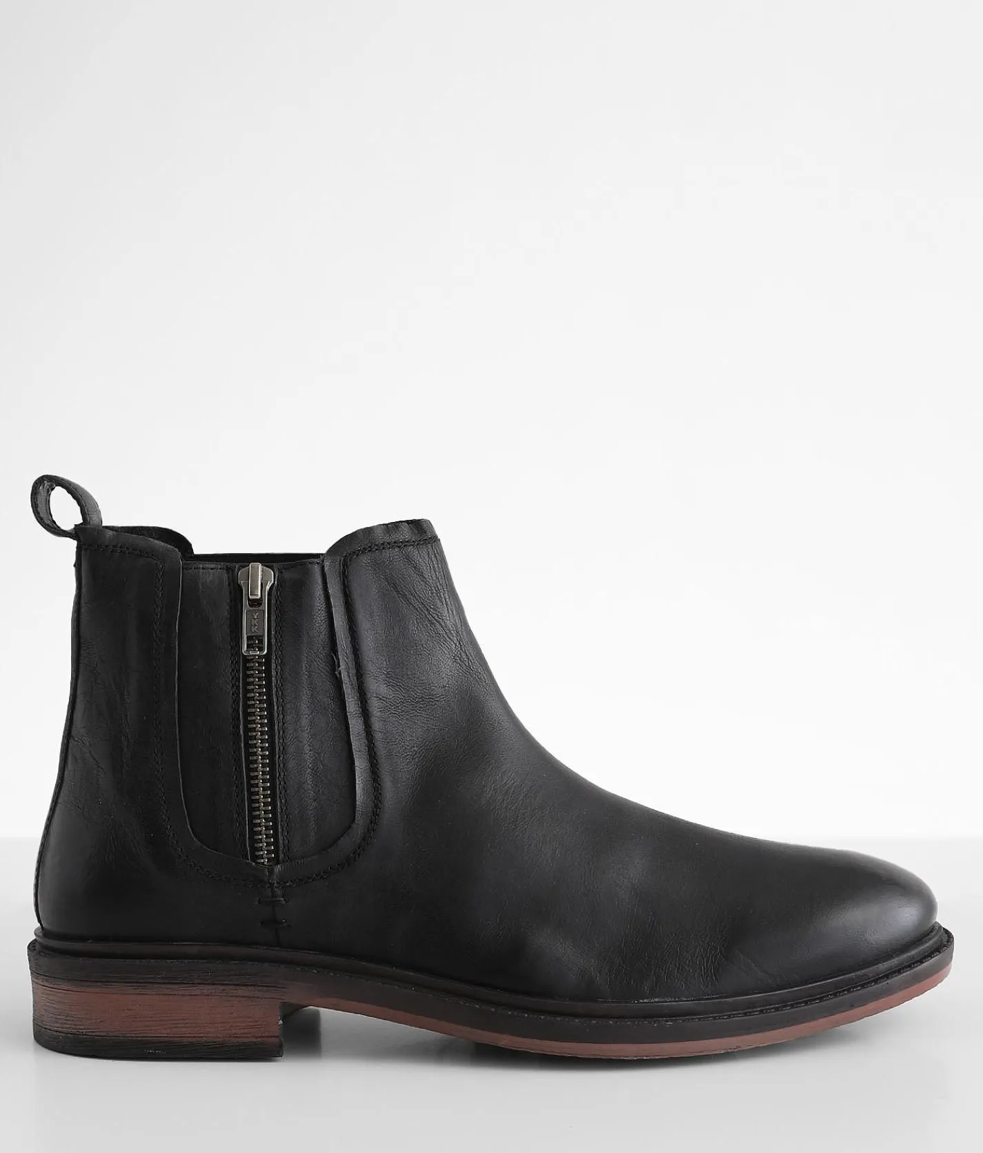 Shoes | Steve Madden Vise Leather Boot Black