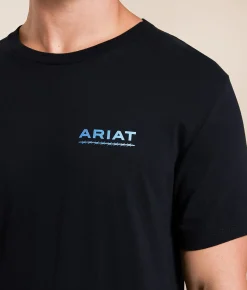 Tops|Graphic T-Shirts | Ariat Visible Valley T-Shirt Black