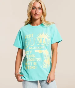 Duvin Visit T-Shirt Marine Clearance