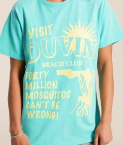 Duvin Visit T-Shirt Marine Clearance