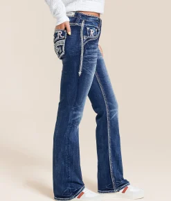 Jeans|Bottoms | Rock Revival Vittoria Universal Boot Stretch Jean Vittoria NB205