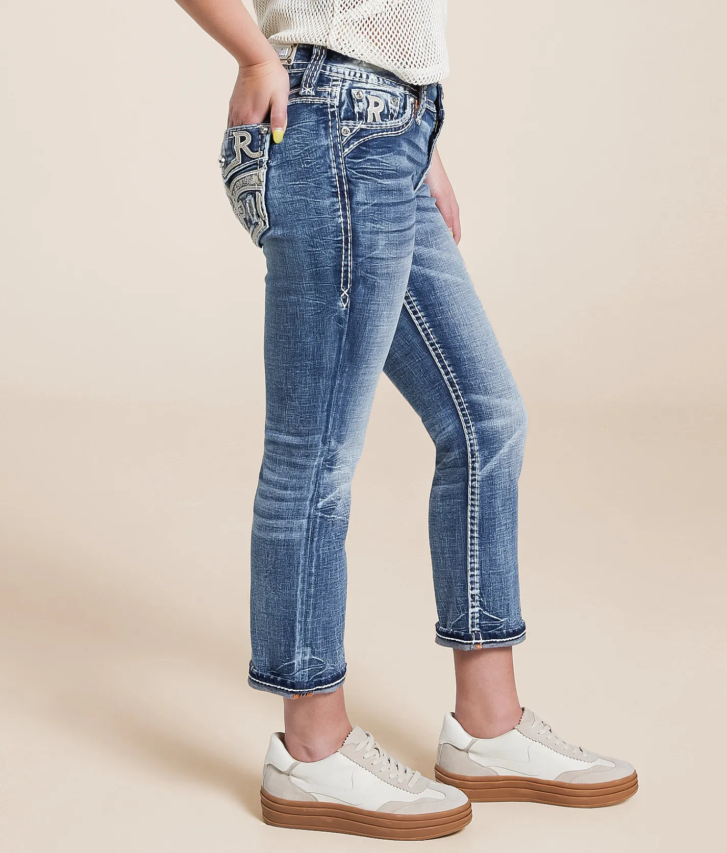 Rock Revival Vittoria Universal Capri Stretch Jean Vittoria NP204 Online