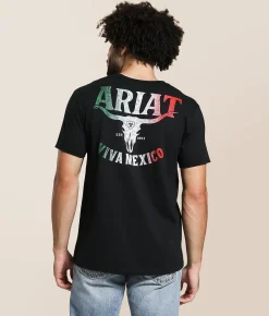 Ariat Viva La T-Shirt Black Outlet