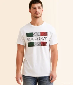 Ariat Viva Mexico Diamond T-Shirt White Discount