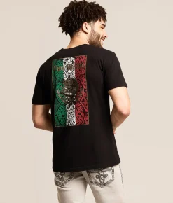 Freedom Ranch Viva Mexico T-Shirt Black New