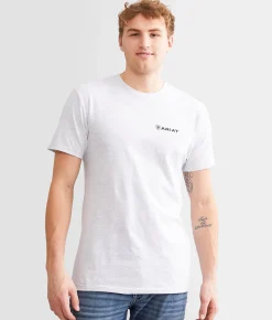 Ariat Viva Mexico Wood T-Shirt Ash Online
