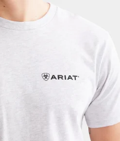 Ariat Viva Mexico Wood T-Shirt Ash Online
