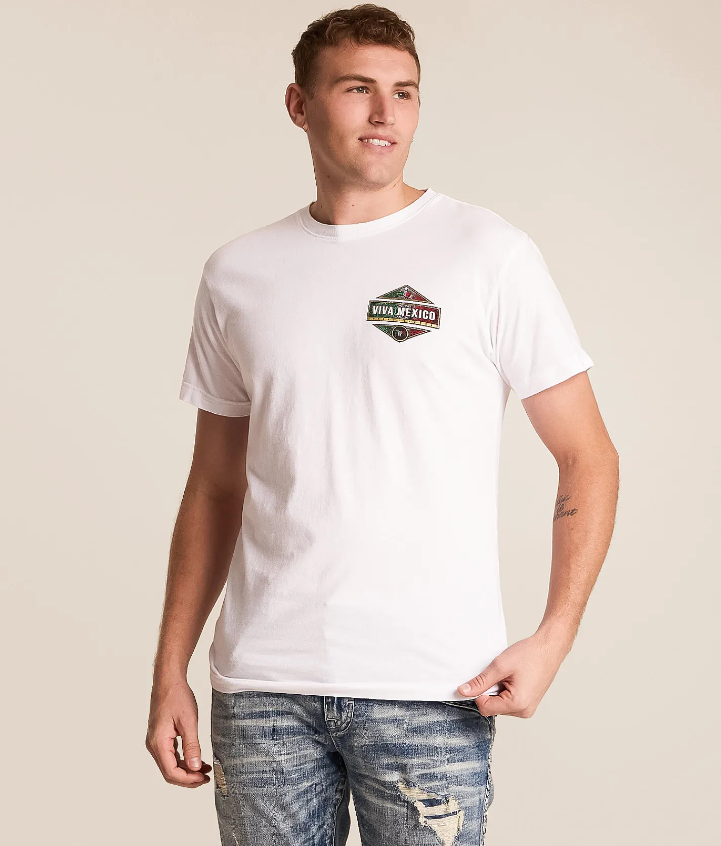 Tops|Graphic T-Shirts | Freedom Ranch Viva Revolution T-Shirt White