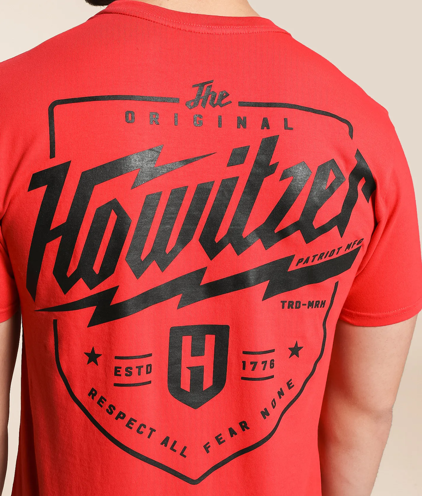 Howitzer Voltage T-Shirt Equestrian Red Crystal Wa Hot
