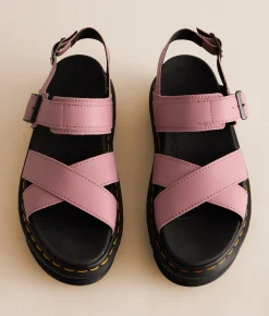Dr. Martens Voss II Athena Leather Sandal Dusty Rose Online
