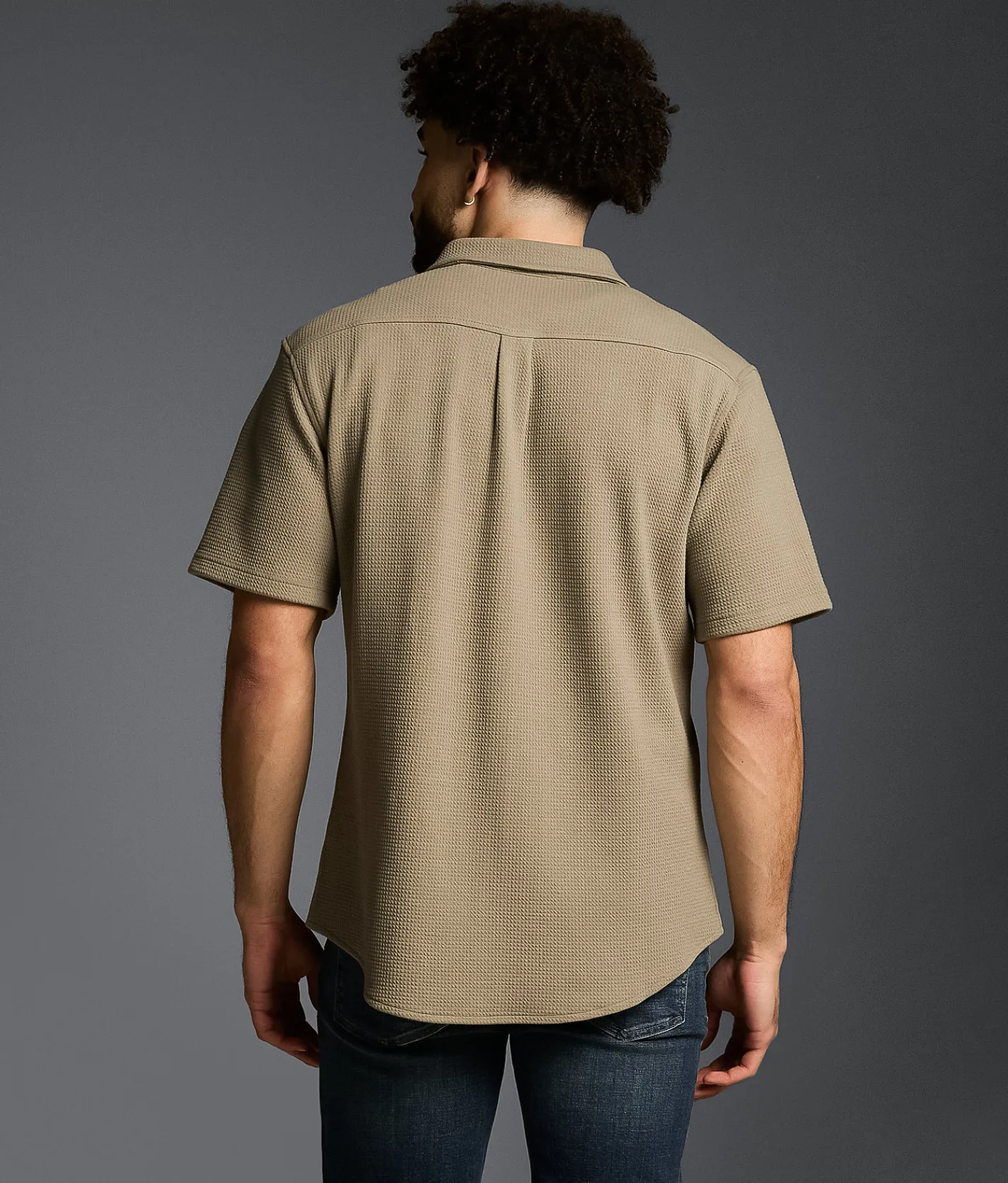 Tops | Outpost Makers Waffle Athletic Knit Shirt Vetiver