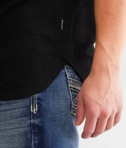 Tops | Nova Industries Waffle Knit T-Shirt Abyss