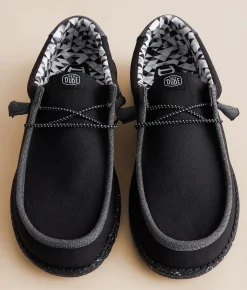 Shoes | HEYDUDE™ Wally Ashes Shoe Black Grey