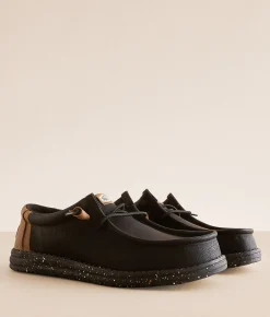 HEYDUDE™ Wally Break Bronze Shoe Black Clearance