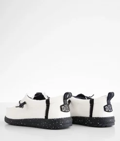HEYDUDE™ Wally Break Marble Shoe White Black Marble Sale