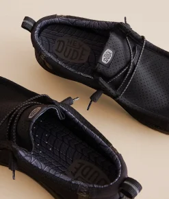 HEYDUDE™ Wally Break Night Shoe Black Sale