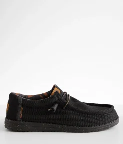 Shoes | HEYDUDE™ Wally Break Shoe Black Tan