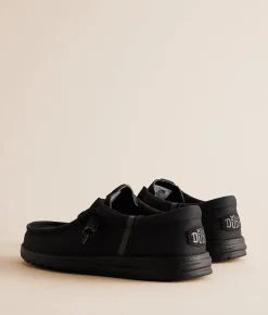 Shoes | HEYDUDE™ Wally Break Substance Shoe Black Black