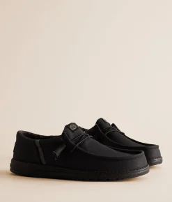 Shoes | HEYDUDE™ Wally Break Substance Shoe Black Black
