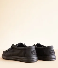 Shoes | HEYDUDE™ Wally Break Tar Shoe Black Grey