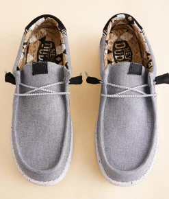 HEYDUDE™ Wally Break Tasmanian Shoe Navy Multi Clearance