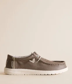 HEYDUDE™ Wally Break Umber Shoe Walnut New