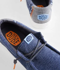 HEYDUDE™ Wally Coastline Shoe Navy Hot