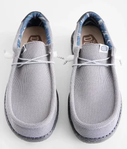 Shoes | HEYDUDE™ Wally Cold Shoe Grey Multi