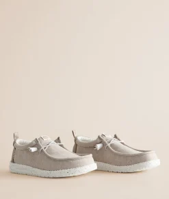 Shoes | HEYDUDE™ Wally Craft Steel Shoe Grey