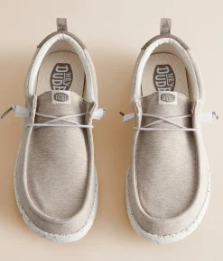 Shoes | HEYDUDE™ Wally Craft Steel Shoe Grey