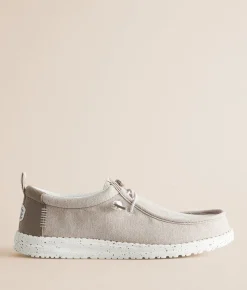 Shoes | HEYDUDE™ Wally Craft Steel Shoe Grey
