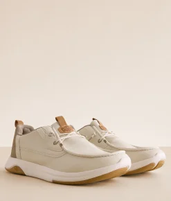 HEYDUDE™ Wally Drift Classic Shoe Silver Birch White