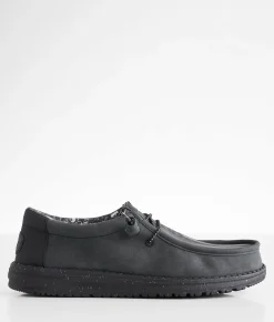 Shoes | HEYDUDE™ Wally Embossed Flag Shoe Grey Black