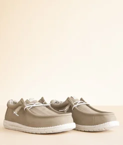 Shoes | HEYDUDE™ Wally Embossed Flag Shoe Tan