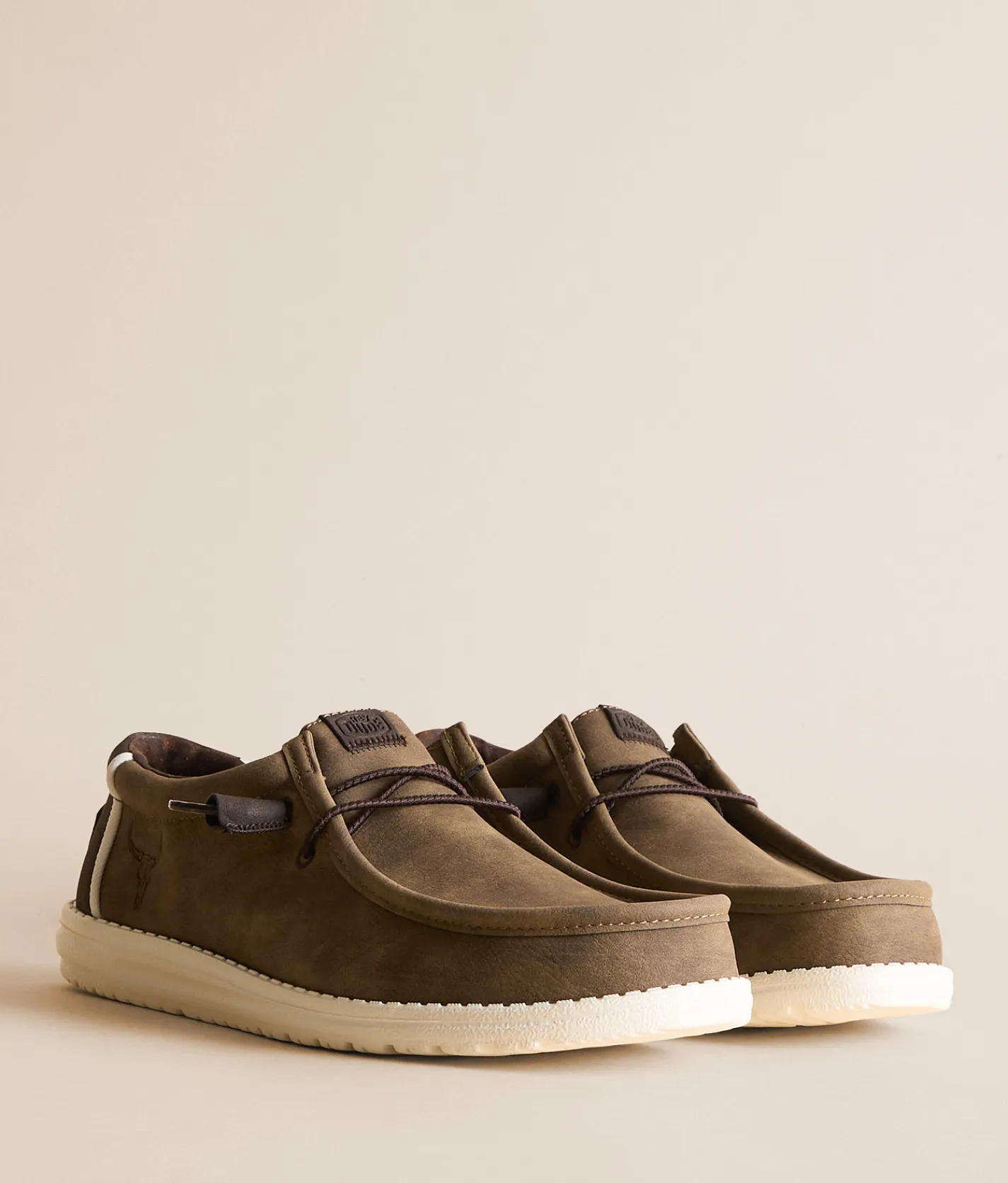 HEYDUDE™ Wally Embossed Steerhead Shoe Brown Sale