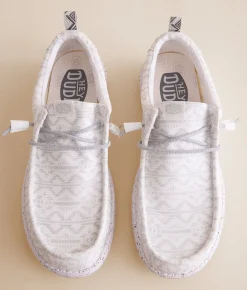 Shoes | HEYDUDE™ Wally Fargo Shoe Light Grey