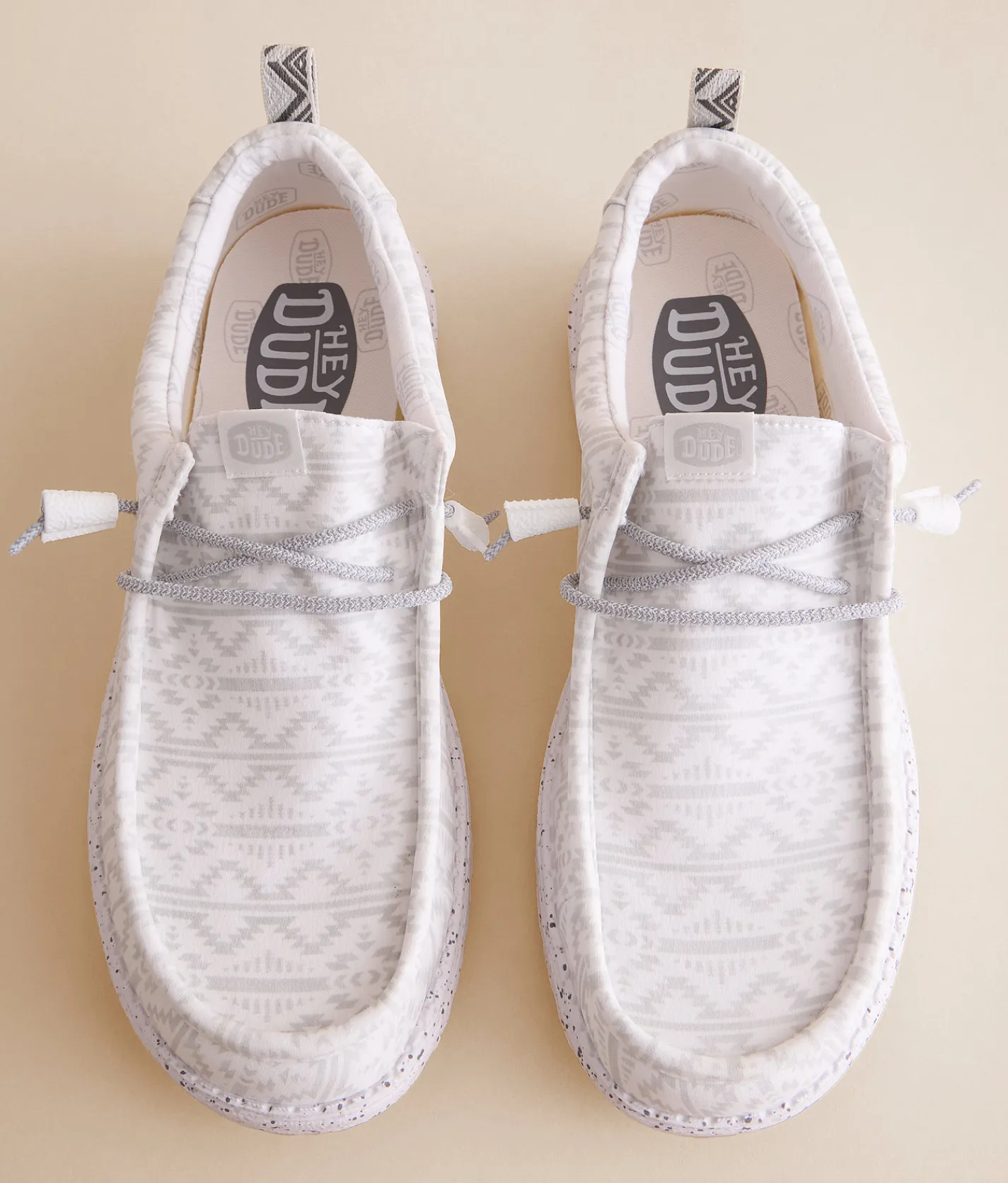 Shoes | HEYDUDE™ Wally Fargo Shoe Light Grey