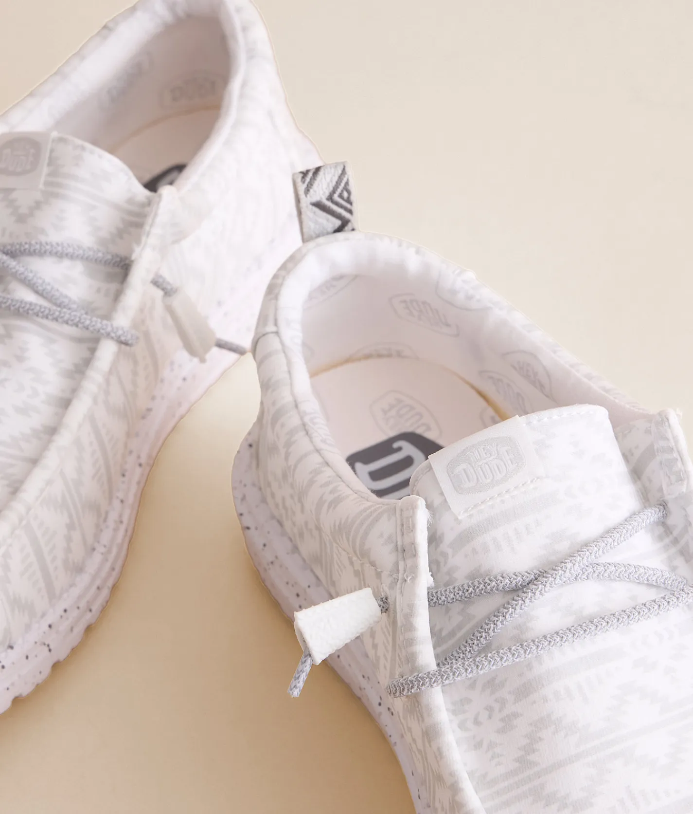 Shoes | HEYDUDE™ Wally Fargo Shoe Light Grey