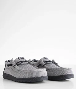 Shoes | HEYDUDE™ Wally Flow Valley Shoe Grey Black