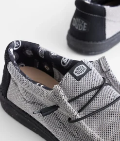 Shoes | HEYDUDE™ Wally Flow Valley Shoe Grey Black