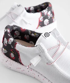HEYDUDE™ Wally Funk Bones Shoe Grey Multi Clearance