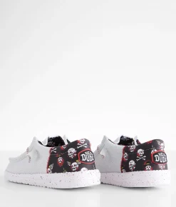 HEYDUDE™ Wally Funk Bones Shoe Grey Multi Clearance