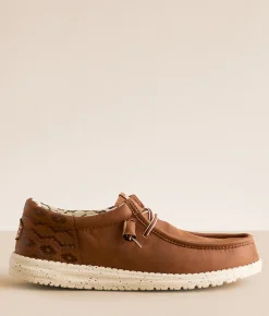 HEYDUDE™ Wally Funk Bonnie Woody Shoe Brown